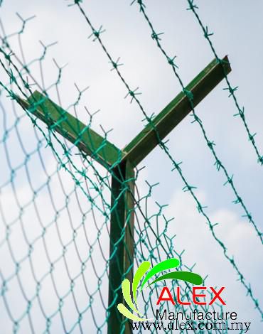 pvc coated barb wire Security Fencing Wire Mesh